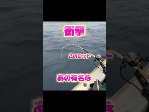 【釣り】衝撃このロッドあの有名な　#釣り #おすすめ #アウトドア