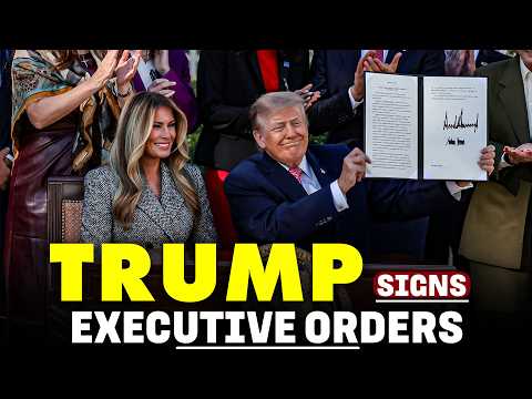 LIVE: President Trump and Melania Deliver Remarks at Executive Order Signing Ceremony |USA | America