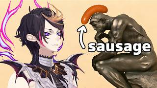 A weird game about sausage - stream shu yamino nijisanji en boy stream