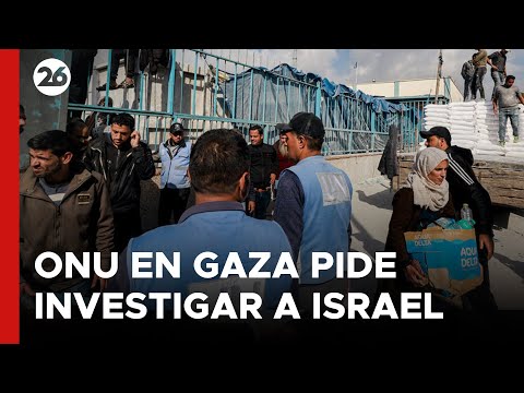 MEDIO ORIENTE | La agencia de la ONU en Gaza pide que se investigue a Israel | #26Global