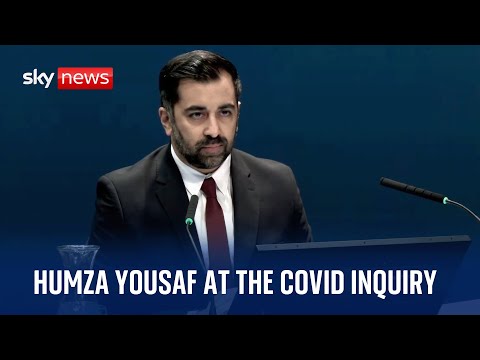 Watch live: Humza Yousaf gives evidence at Scottish Covid-19 Inquiry