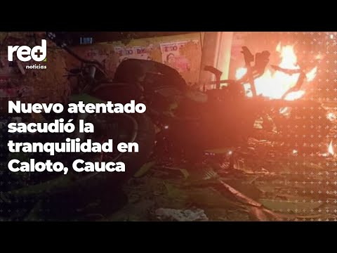 Explosión de moto bomba en Caloto, Cauca, provoca daños estructurales