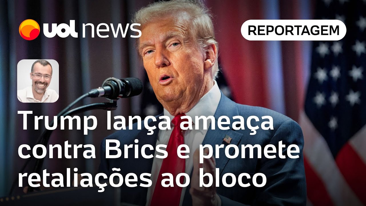 Trump ameaça taxa extra a países que se alinharem a políticas do Brics