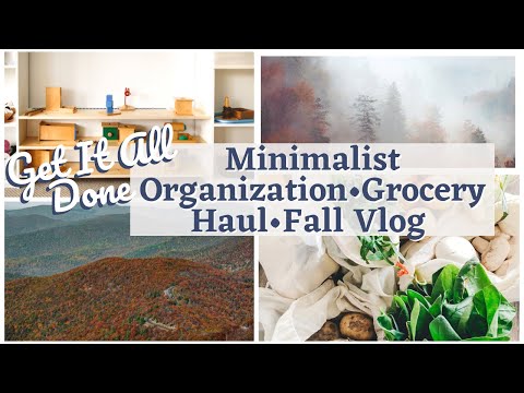 Get It All Done | Minimalist Organization | Cozy Fall Vlog