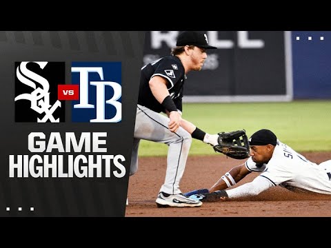 White Sox vs. Rays Game Highlights (7/23/25) | MLB Highlights