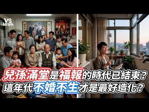 兒孫滿堂是福報的時代已結束？這年代不婚不生才是最好造化？｜VS MEDIAｘ@skuo1980
