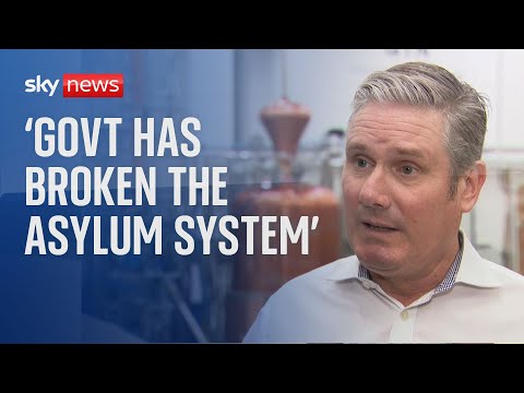 Channel Migrants: 'Government has broken the asylum system' - Sir Keir Starmer