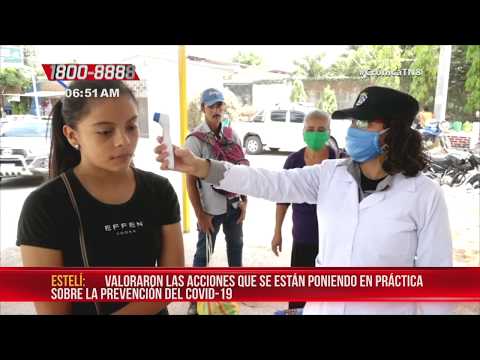 Ministra de Gobernación revisa protocolos sanitarios en Estelí - Nicaragua