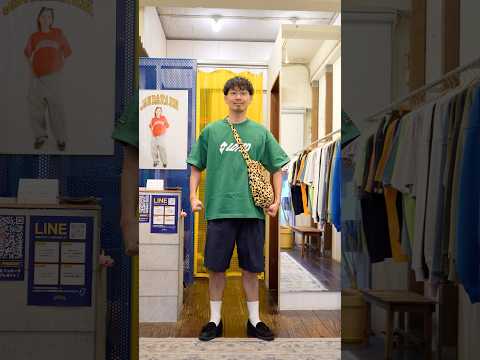 夏は半袖半ズボンで涼しく🩳 #shorts