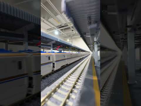 【E7系かがやき】E7系かがやきの入線#nゲージ新幹線 #nゲージ #shinkansen #e7系 #かがやき #shorts #新幹線 #入線 #北陸新幹線