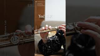 【楽譜あり】Yes! 東京 / EBiDAN｜フルートで吹いてみた #shorts