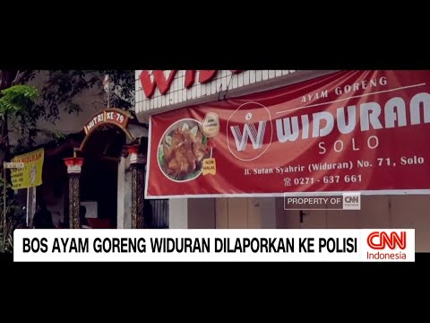Lagi, Bos Ayam Goreng Widuran Dilaporkan ke Polisi