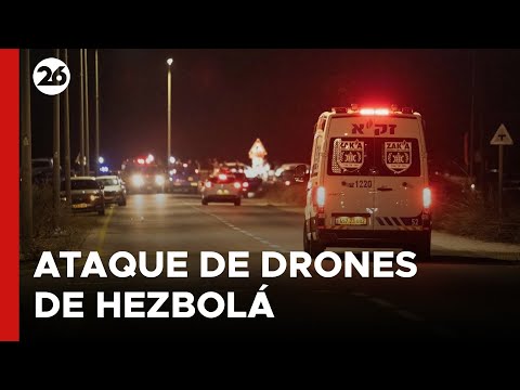 Un ataque de Hezbolá con drones deja cuatro muertos y decenas de heridos en una base israelí