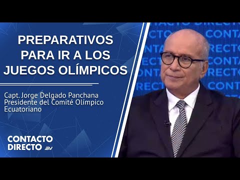 Entrevista con Jorge Delgado - Pdte. del Comité Olímpico Ecuatoriano | Contacto Directo | Ecuavisa