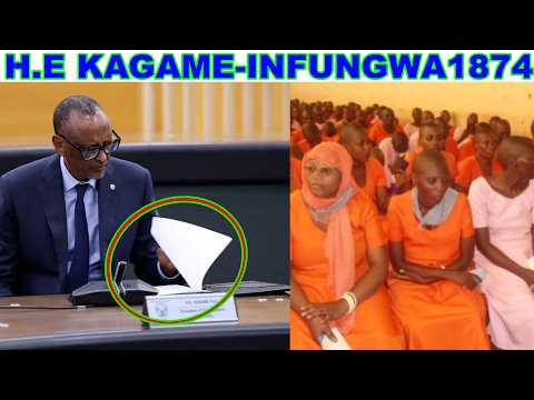 ITANGAZO RYIHUTIRWA🚨H.E KAGAME AREKUYE IMFUNGWA 1874|IMYANZURO Y'INAMA Y'ABAMINISITIRI/SOUTH AFRICA!