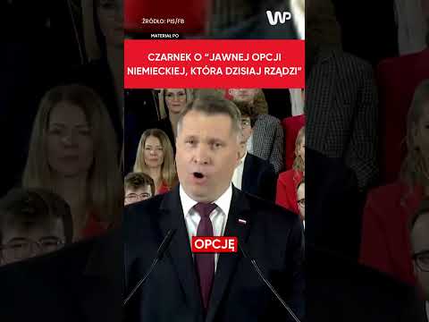 Czarnek się nie hamował na konwencji PiS