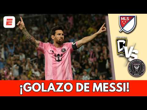 El GOLAZO <strong>DE</strong> TIRO LIBRE <strong>DE</strong> MESSI al COLUMBUS CREW es <strong>de</strong> otro PLANETA ¡La magia sigue INTACTA! | <strong>MLS</strong>