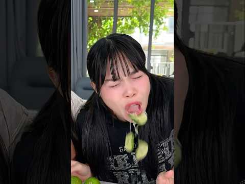 Is Sour Lemon Delicious 🍋🟩🍋😝 #shorts #funny #viralvideo #comedy