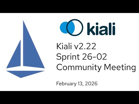 Thumbnail for Kiali sprint demo v2.22