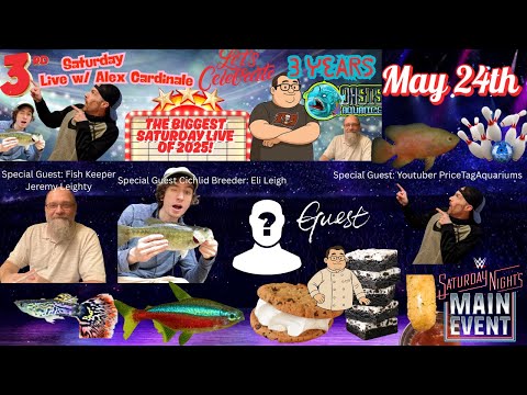 3rd Saturday LIVE W/ Alex Cardinale_ Celebrating 3 Welcome to the BIGGEST Saturday Live with Alex Cardinale of 2025!
Join us for an extraordinary celeb