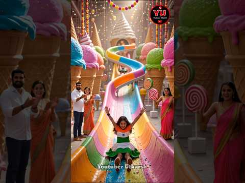 Chinki went to the ice cream factory || Carriage House wooden artist || #shortvideo