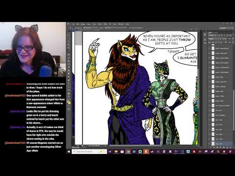Let's Color Some Cyborcat Art (2026), Part 2