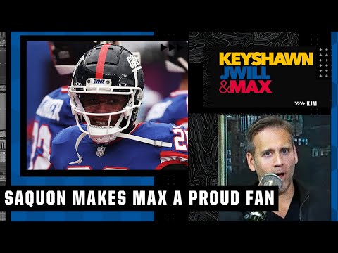 Saquon Barkley makes Max Kellerman proud to be a New York Giants fan  | KJM video clip