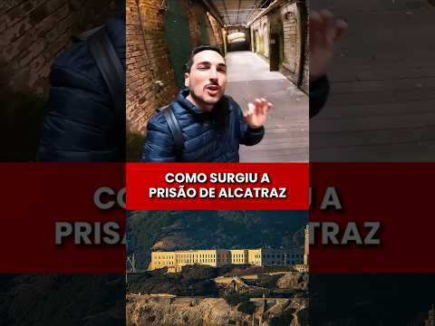 Vocês sabiam que parte do complexo da Prisão de Alcatraz foi construída pelos próprios presos? 😱🇺🇸
