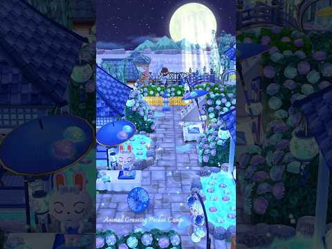 【ポケ森】『紫陽花庭園』『Hydrangea Garden』#acpc #animalcrossingpocketcamp #ポケ森#shorts#포켓캠프