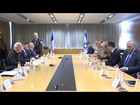 Sébastien Lecornu rencontre le ministre israélien de la Défense à Tel-Aviv | AFP Images