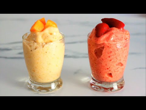 Sugar-free ice cream in 1 minute! Only 2 ingredients! No cream, no condensed milk!