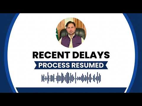 The Chairman Shaukat Marwat has addressed our valued customers regarding the recent delay.