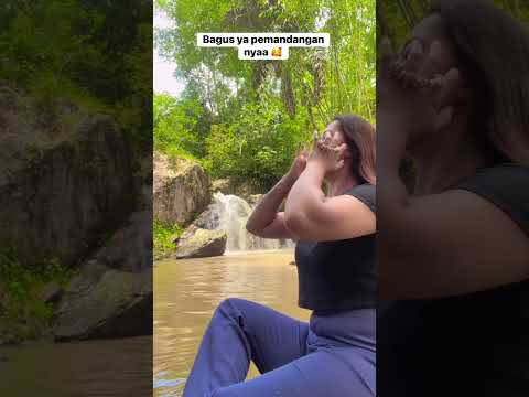 #mandisungai #shortsfeed #shorts #viral #cute #waterfall #humor #outfit #funny #comedy #vlog