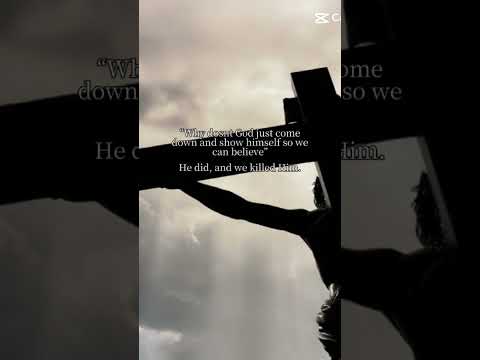 That's why I believe. Because he came back from the dead. #jesus #jesuschrist #bible #christian