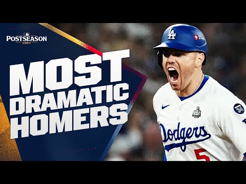 MOST DRAMATIC HOME RUNS of the 2024 Postseason (12 tying or go-ahead HR!) -- BEST POSTSEASON EVER?!