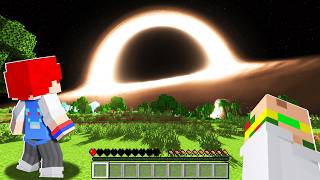 【ガチ】巨大なブラックホールが出現する？！『地球滅亡』でマインクラフトが崩壊するwww🌎🪐【まいくら・Minecraft】よろずや🍭