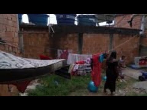 Family in Rio favela fearful over pandemic