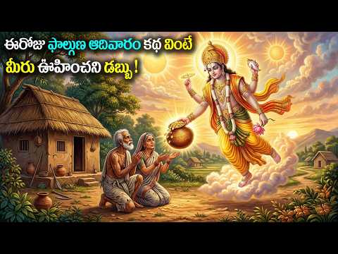 ఈరోజు ఫాల్గుణ ఆదివారం కథ వింటే మీరు ఉహించని డబ్బు || phalguna aadhivaram #katha