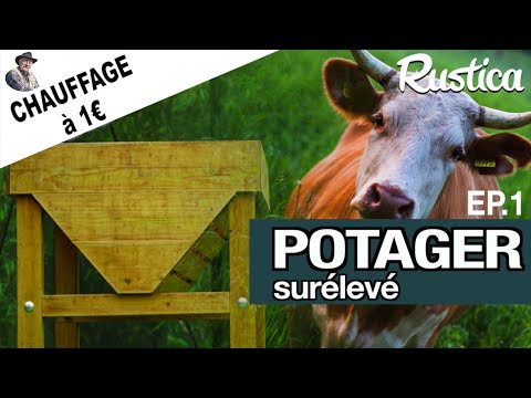 Potager surélevé - épisode 1 : du chauffage à 1euro