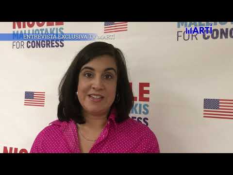 Cubanaamericana en el congreso por Nueva York