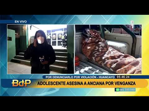 Horror en Huancayo: Menor de 16 años asesinó a una anciana de varias puñaladas (2/2)