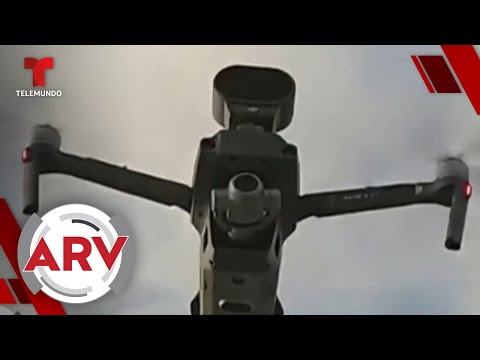 Coronavirus: Policía de Colombia utiliza drones para supervisar cuarentena | Telemundo