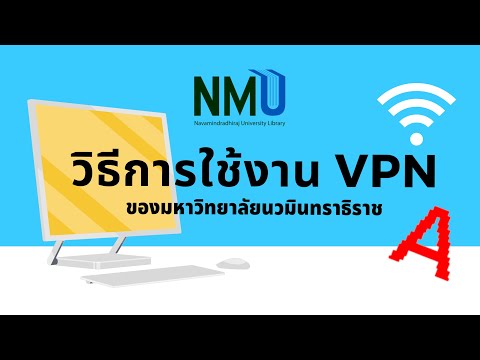 วิธีการใช้งาน-VPN-ของห้องสมุดม วิธีการใช้งาน-VPN-ของห้องสมุดม