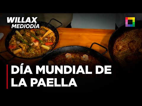 Willax Mediodía - SET 20 - FESTEJAMOS EL DÍA MUNDIAL DE LA PAELLA | Willax