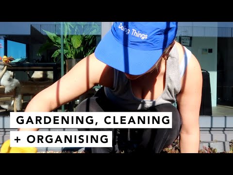 GARDENING, CLEANING + NEW STATIONERY! | Estée Lalonde