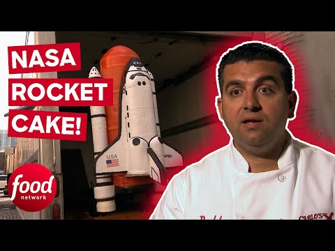 Buddy Makes A Cake For NASA That LIFTS OFF! | Cake Boss