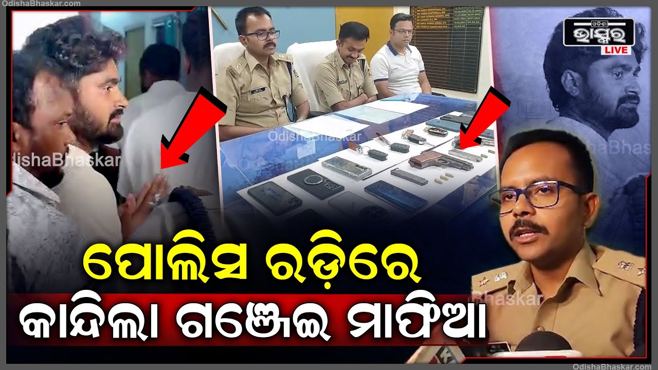 ମୋଷ୍ଟ ୱାଣ୍ଟେଡ୍ ୮ ଜଣିଆ ଗଂଜେଇ ମାଫିଆ ଦଳ ଗିରଫ ସହ ୪ ଟି ଦାମୀ କାର ଓ ୨ଟି ପିସ୍ଟଲ ଜବତ କରିଛି ପୋଲିସ