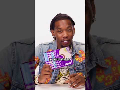 All of Offset's favorite snacks 🥣🍬