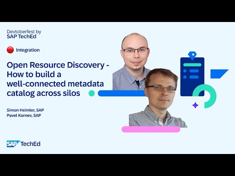 🔴 Open Resource Discovery – How to build a well-connected metadata catalog across silos
