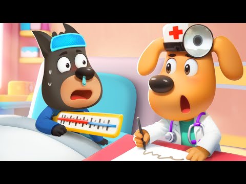 Listen to Your Doctor, Sheriff | Healthy Habit |Kids Cartoon | Sheriff Labrador | BabyBus